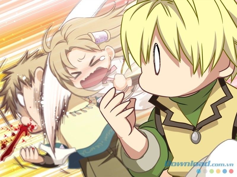 Hình ảnh vui nhộn của game tiểu thuyết tương tác ENIGMA cho Windows