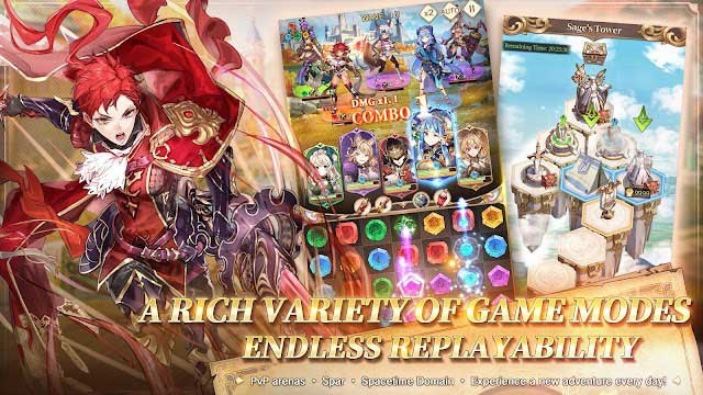 Một loạt chế độ game với các khả năng vô tận