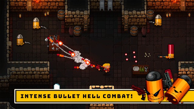 Trận chiến bắn súng bullet hell căng thẳng