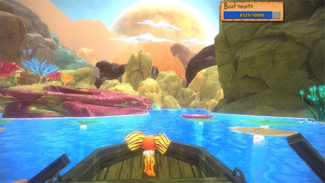 Sử dụng thuyền trên sông hay cổng dịch chuyển để di chuyển nhanh hơn