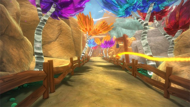 Chơi game EONIA với góc nhìn thứ nhất trực quan