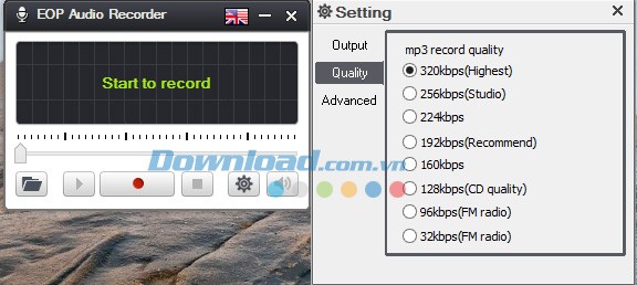 EOP Audio Recorder
