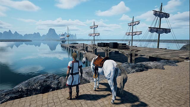 Game Ephesus mang đến trải nghiệm sinh tồn nhẹ nhàng, thiên về phiêu lưu khám phá