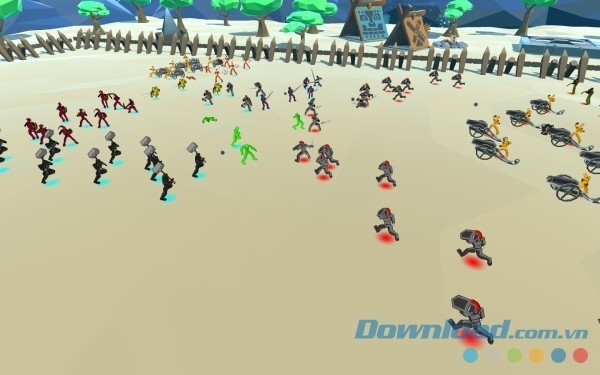 Epic Battle Simulator cho Android đòi hỏi tính xây dựng chiến thuật cao ở người chơi