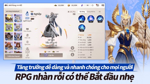 Nhân vật tăng trưởng dễ dàng và nhanh chóng