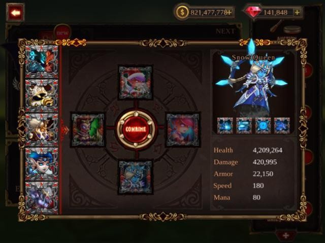 Tăng sức mạnh cho anh hùng