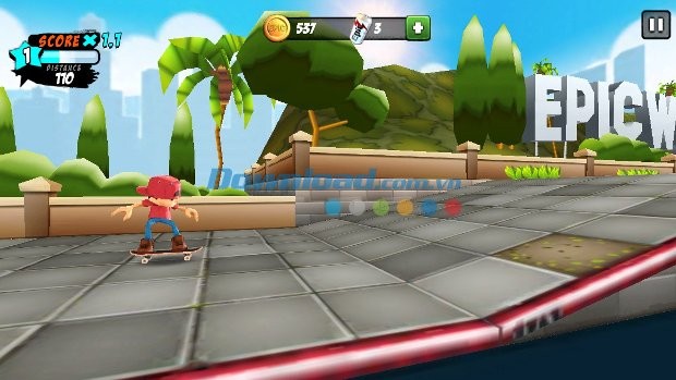 Phô diễn kỹ thuật trượt ván