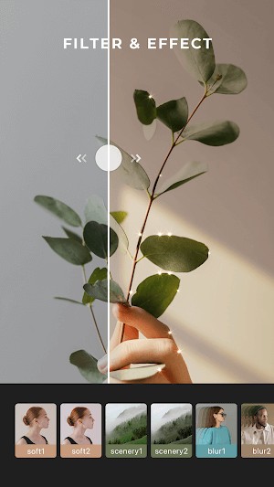 Áp dụng bộ lọc, hiệu ứng