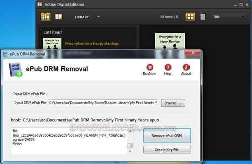 ePub DRM Removal