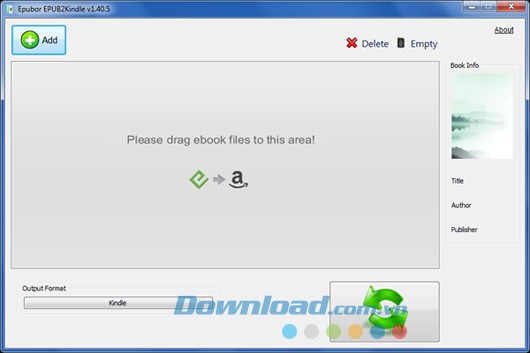 Epubor EPUB to Kindle Converter
