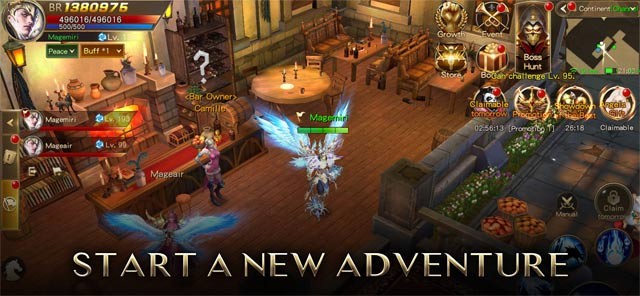 Bắt đầu một cuộc phiêu lưu mới