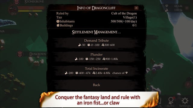 Xây dựng các công trình nâng cao hoặc cướp bóc những người sống sót