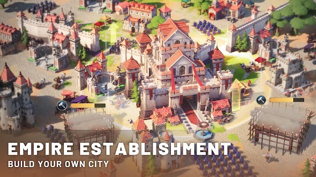 Thiết lập đế chế, xây dựng thành phố của riêng bạn trong game Era of Conquest