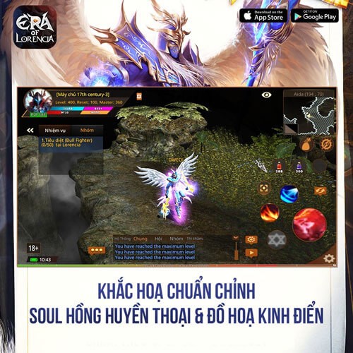 Đồ họa 3D tuyệt đẹp, âm thanh sống động