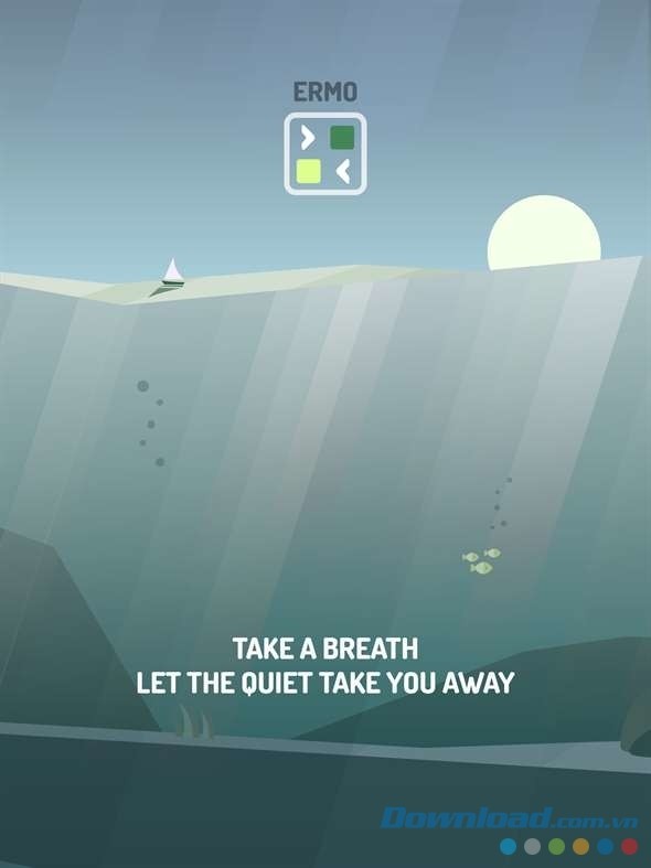 Không gian yên bình trong game trí tuệ miễn phí ERMO cho máy tính và Windows Phone