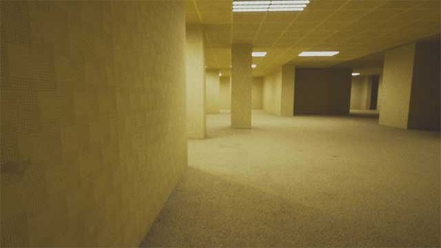 Khám phá các phòng được tạo ngẫu nhiên dựa trên truyền thuyết đô thị Backroom