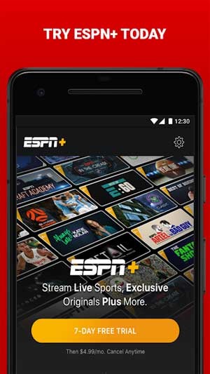 Cài ESPN+ để xem các chương trình độc quyền