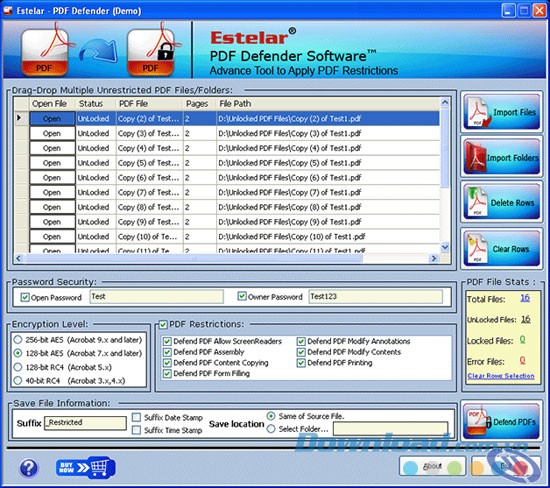 Estelar PDF Defender