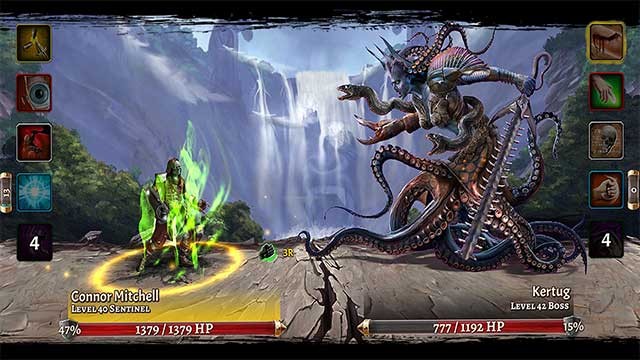 Đối mặt với những kẻ thù khủng khiếp trong các trận chiến kịch tính