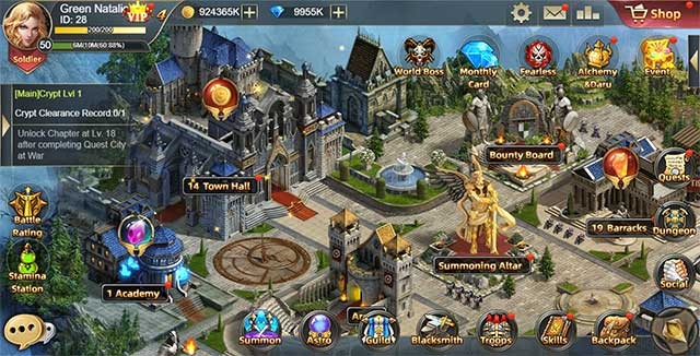 Tham gia các trận đấu, chiến dịch và đánh chiếm những lãnh thổ lân cận