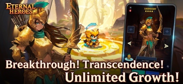 Phát triển anh hùng của bạn ngày càng trở nên mạnh mẽ