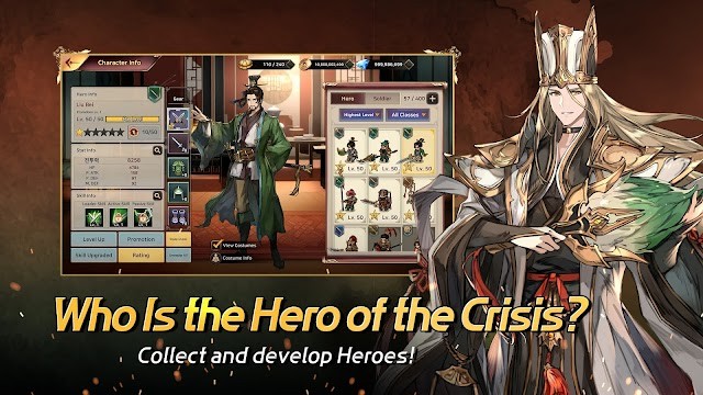 Thu thập và phát triển các anh hùng