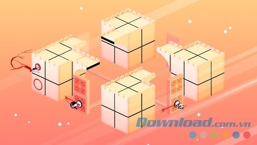 Game giải đố Euclidean Lands cho iOS pha lẫn hành động chiến đấu theo lượt