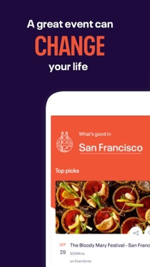 Eventbrite cho bạn khám phá tất cả sự kiện diễn ra xung quanh mình