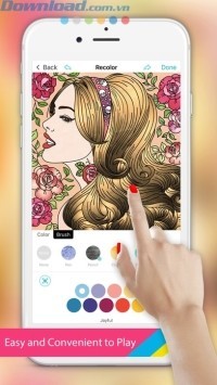 Các hình vẽ với đường nét tỉ mỉ