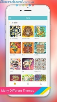 Vô số hình vẽ từ đơn giản cho tới phức tạp