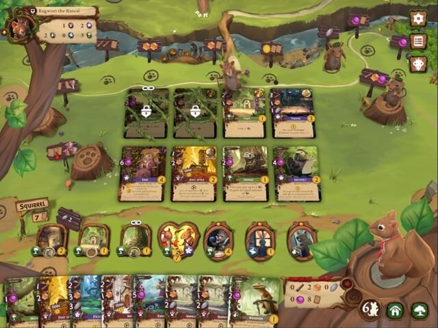 Mỗi thẻ trong thành phố của bạn sẽ ghi điểm