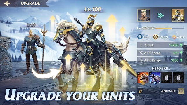 Nâng cấp các đơn vị thêm mạnh mẽ