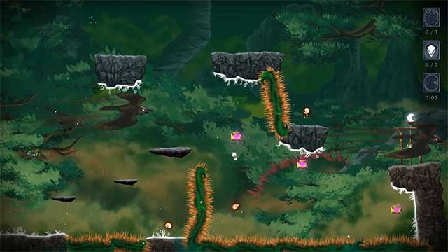 Thu thập các viên pha lê mà bạn gặp trên đường đi