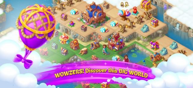 Khám phá thế giới mở rộng lớn sô động, tuyệt đẹp