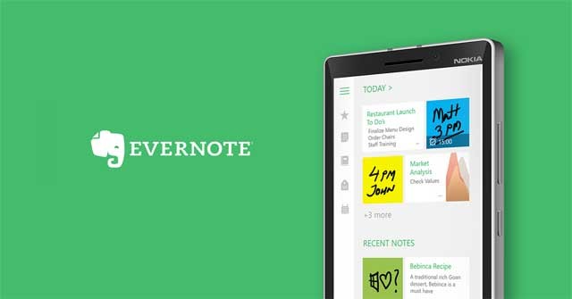 Evernote là công cụ ghi chú hoàn hảo dành cho học sinh, sinh viên và cả nhân viên văn phòng
