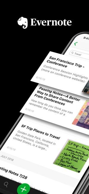 Evernote hỗ trợ người dùng ghi nhớ mọi thứ