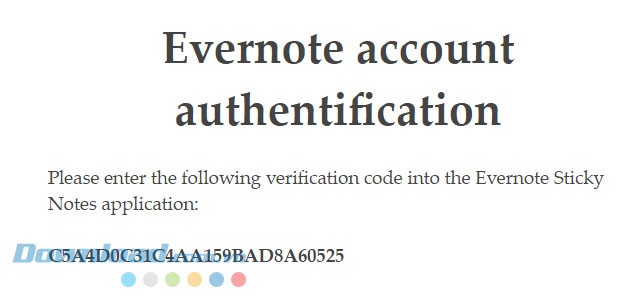 Nhập mã xác nhận vào phần mềm