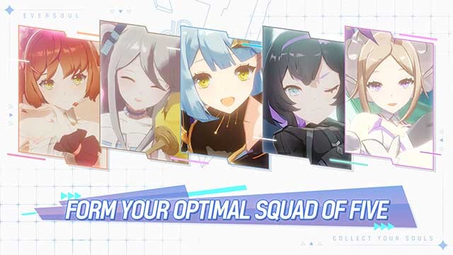 Bạn có thể triệu tập vô số Linh hồn được thiết kế đẹp mắt từ 6 phe khác nhau