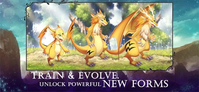 Huấn luyện và tiến hóa quái thú - mở khóa hình dáng mạnh mẽ mới