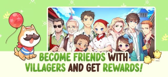 Làm bạn với người dân làng và nhận phần thưởng