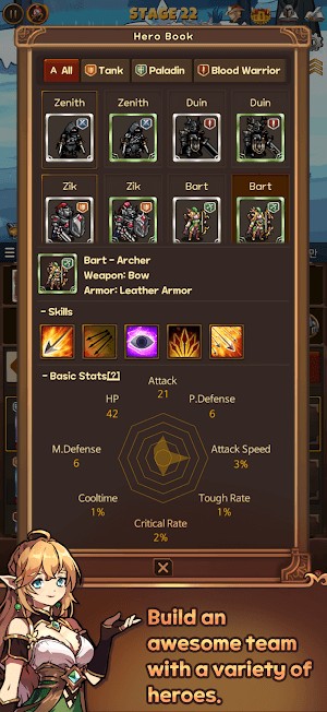 Xây dựng một đội mạnh mẽ cùng các anh hùng đa dạng