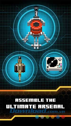Evil Factory cho iOS kho vũ khí mạnh mẽ