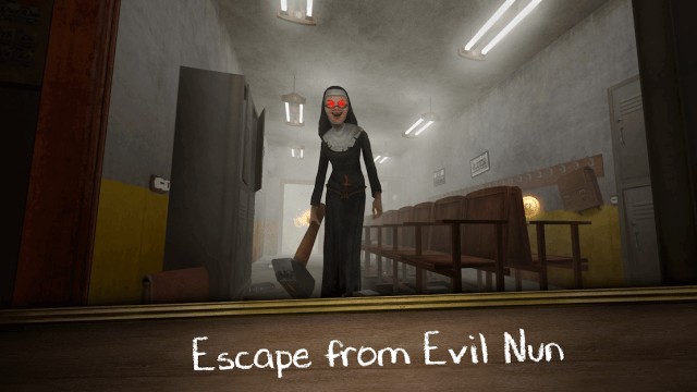 Chạy trốn khỏi Ác quỷ ma sơ trong game Evil Nun Maze