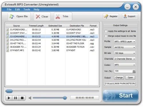 Eviosoft MP3 Converter