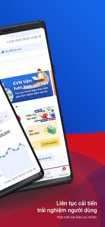 Ứng dụng liên tục được cải tiến