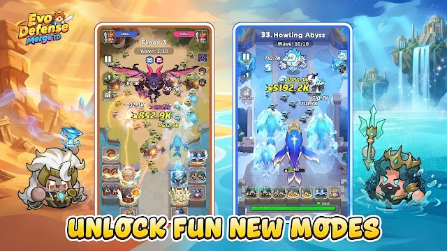 Game cung cấp nhiều chế độ chơi thú vị