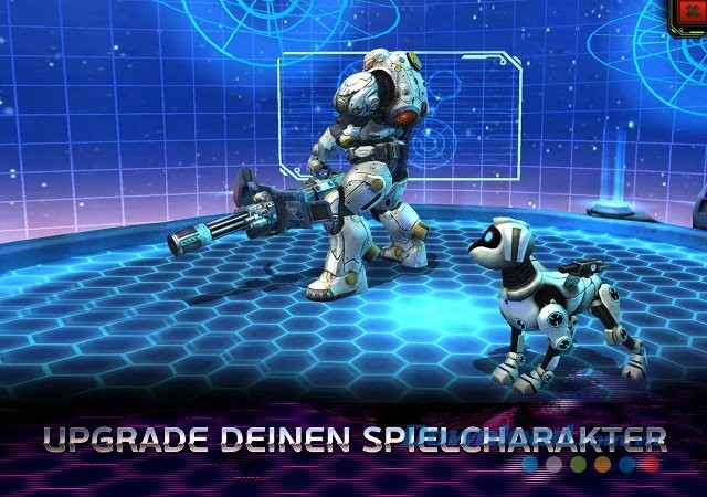 Nâng cấp nhân vật trong game Evolution: Battle for Utopia