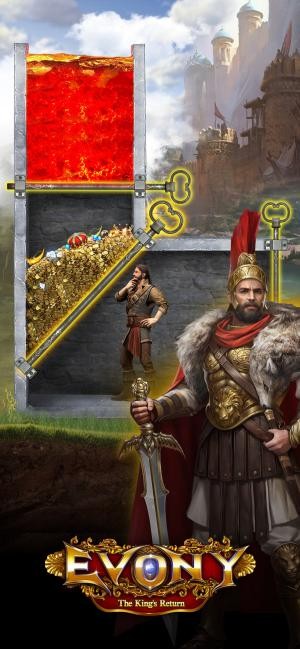 Evony có đồ họa mượt mà và bắt mắt