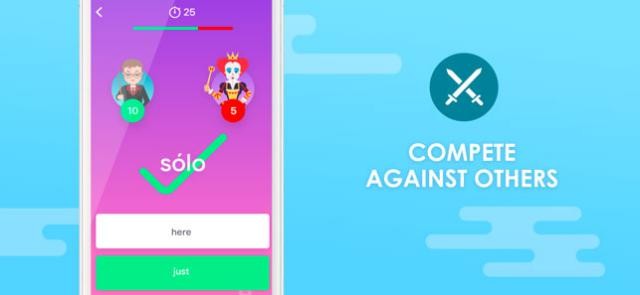 Thi tài ngoại ngữ với người chơi khác