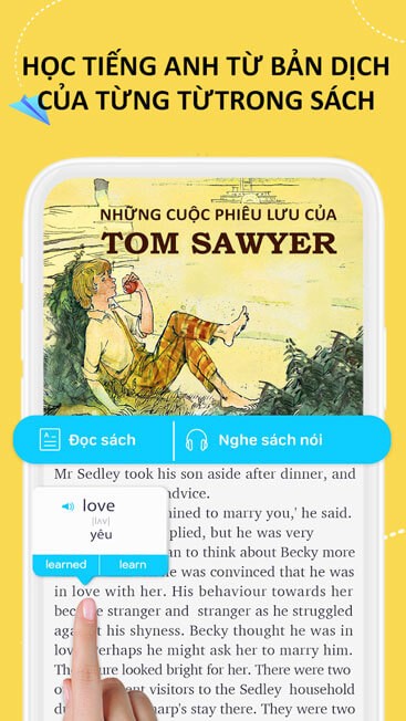 Học Tiếng Anh từ bản dịch trong sách